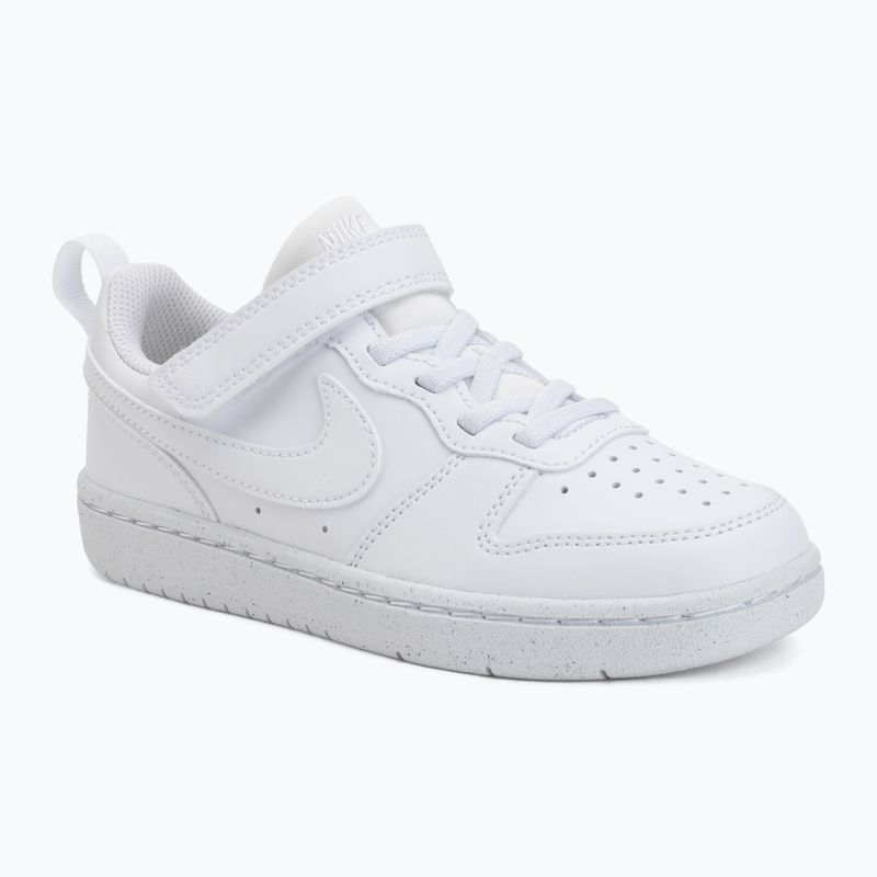 Children's shoes Nike Court Borough Low Recraft white/white/white