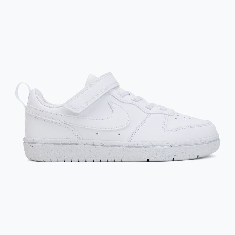 Children's shoes Nike Court Borough Low Recraft white/white/white 2
