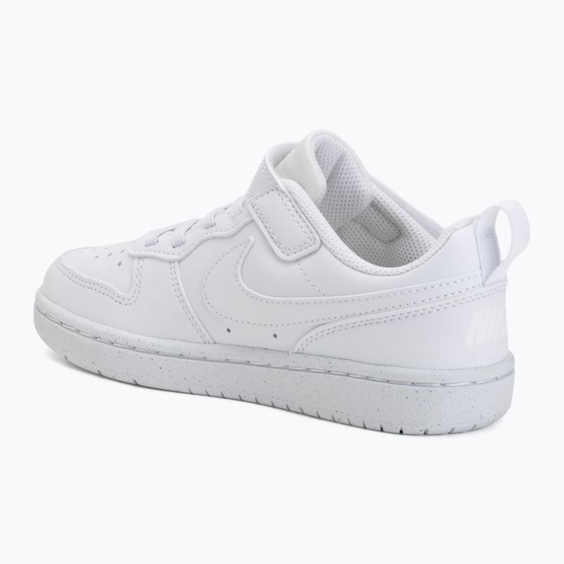Children's shoes Nike Court Borough Low Recraft white/white/white 3