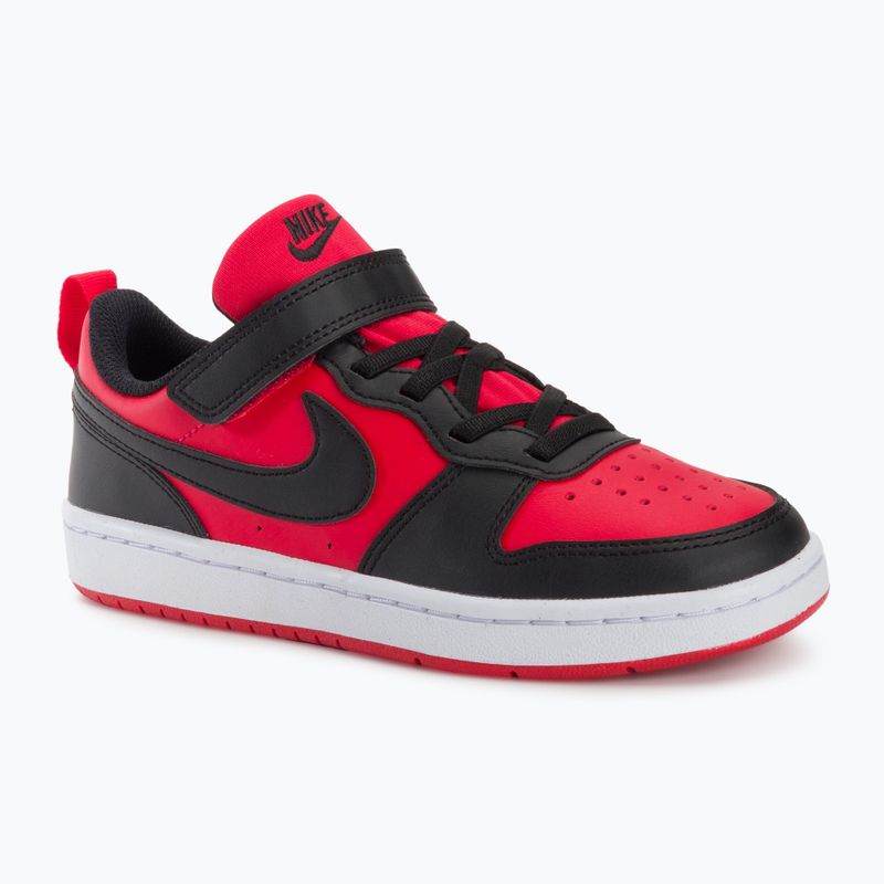 Nike Court Borough Low children's shoes Recraft university red/white/black