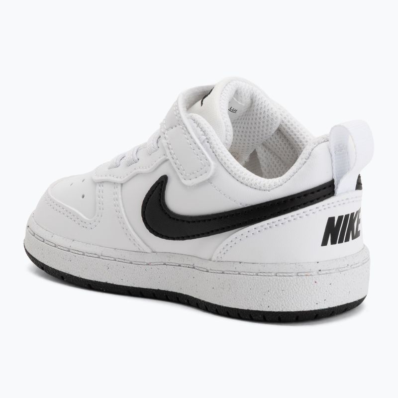 Children's shoes Nike Court Borough Low Recraft white/black 3