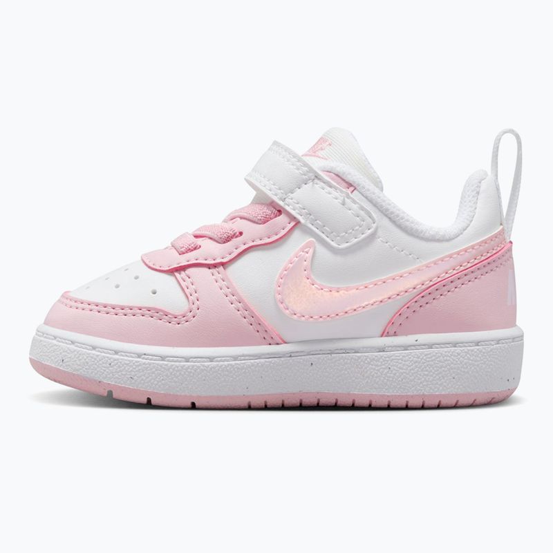 Children's shoes Nike Court Borough Low Recraft white/pink foam 2