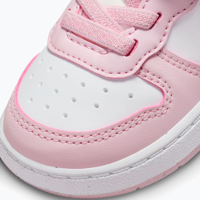 Children's shoes Nike Court Borough Low Recraft white/pink foam 5