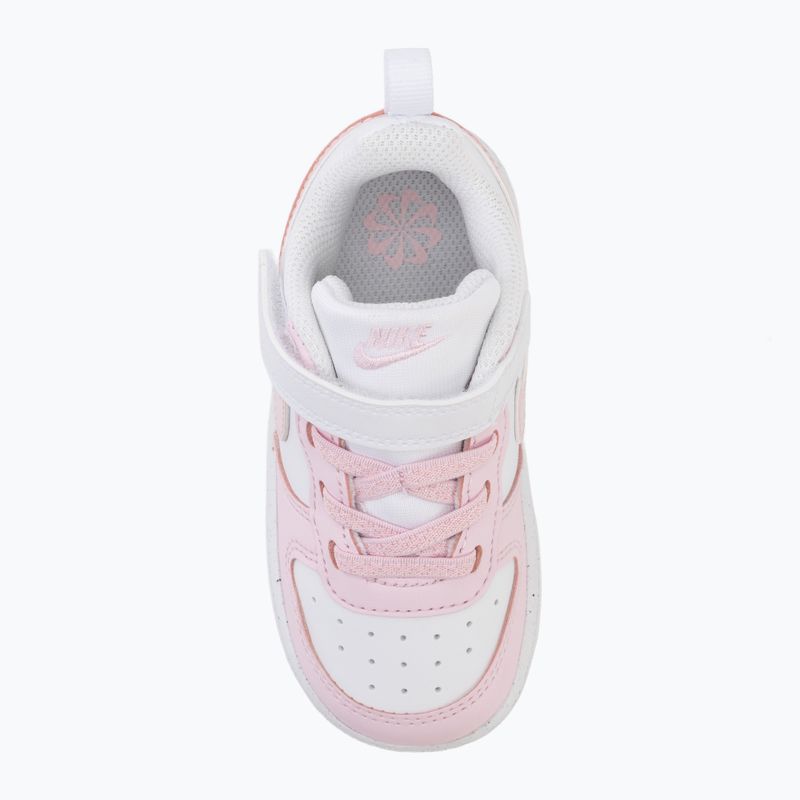Children's shoes Nike Court Borough Low Recraft white/pink foam 5