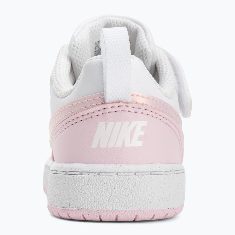 Children's shoes Nike Court Borough Low Recraft white/pink foam 6