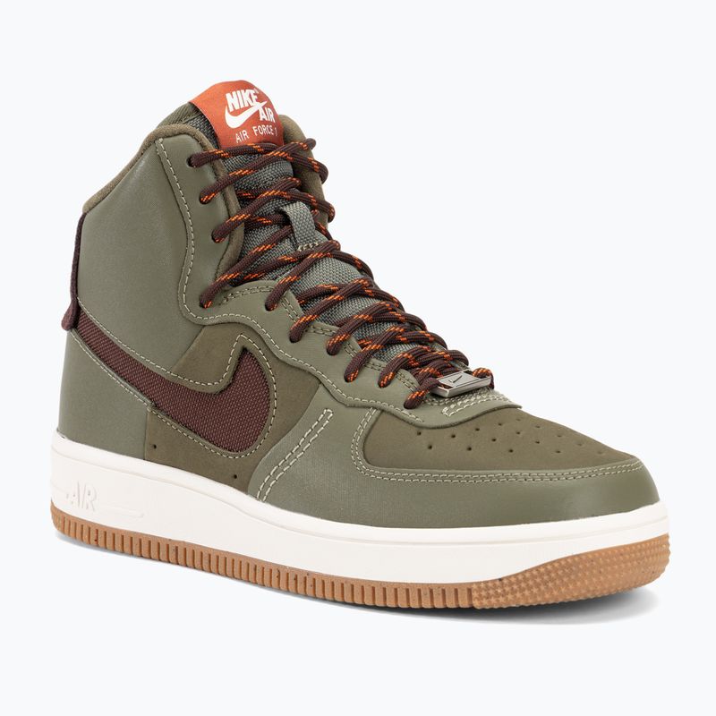 Nike Air Force 1 Sculpt Wild women's shoes medium olive/earth phantom gum/medium brown