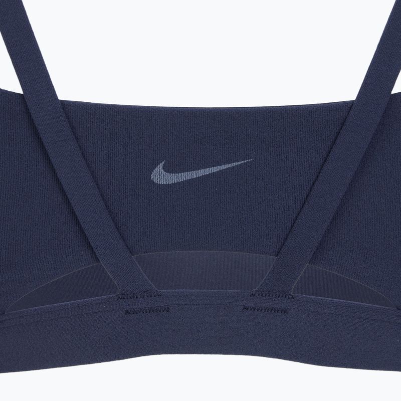 Training bra Nike Zenvy Strappy midnight navy/white 8