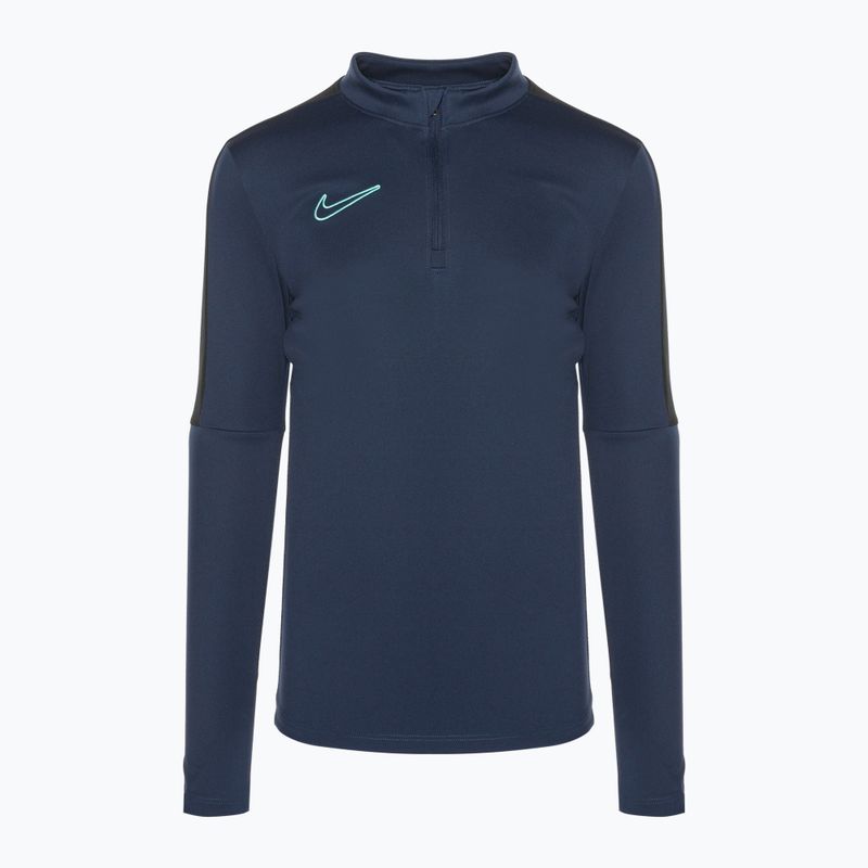 Nike Dri-Fit Academy23 midnight navy/black/midnight navy/hyper turquoise children's football longsleeve