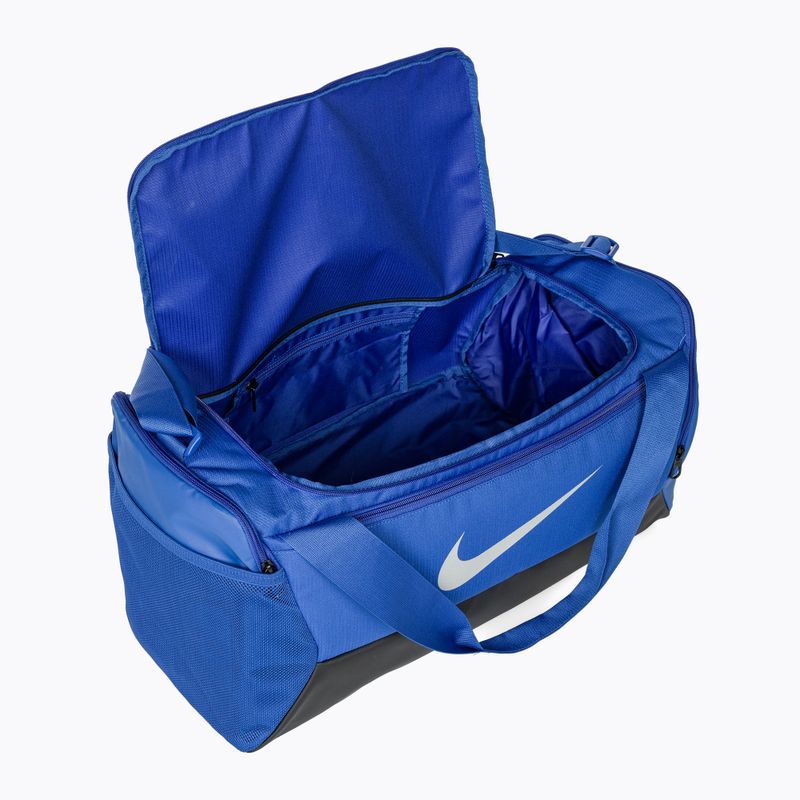 Nike Brasilia training bag 9.5 41 l game royal/black/metallic silver 3