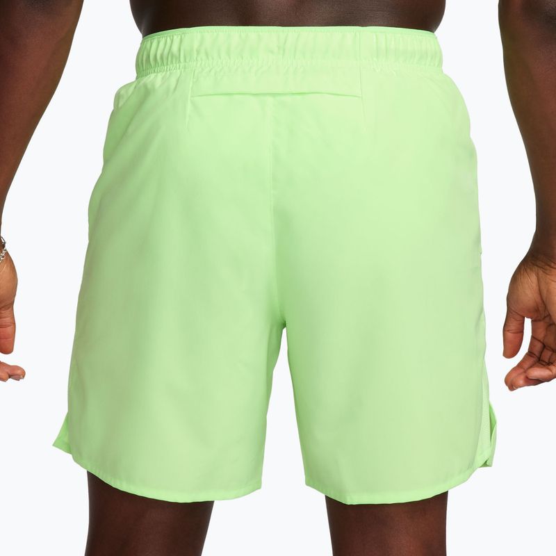 Men's shorts Nike Dri-Fit Challenger 7" Brief-Lined lime blast/lime blast 3