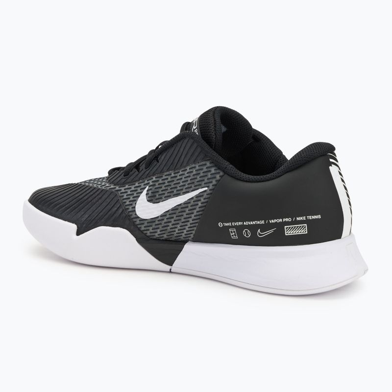 Men's tennis shoes Nike Air Zoom Vapor Pro 2 Carpet black/ white 3