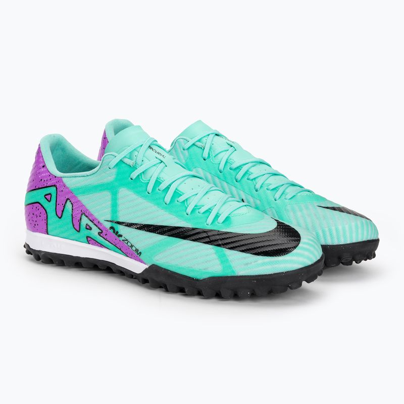 Men's football boots Nike Mercurial Vapor 15 Academy TF hyper turquoise/black/ white/fuchsia dream 4