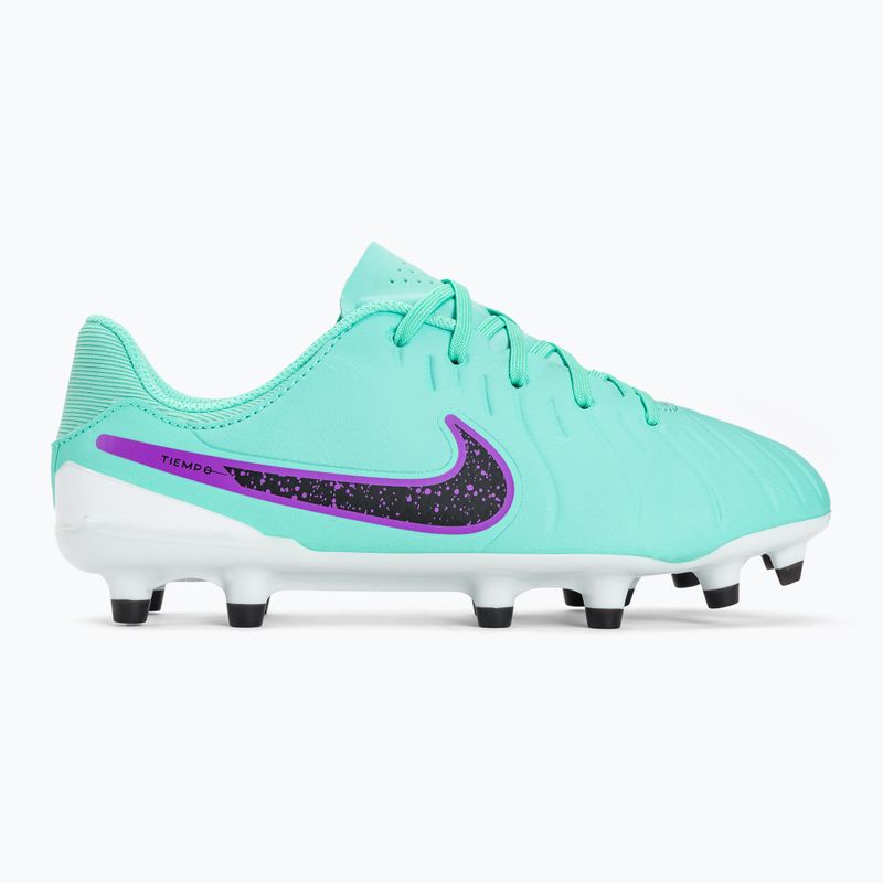 Children's football boots Nike Jr Legend 10 Academy FG/MG hyper turquoise/fuchsia dream/black 2