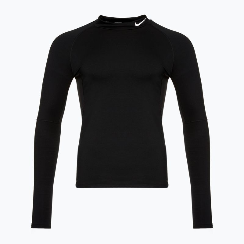 Men's Nike Pro Dri-Fit Warm black/white training longsleeve