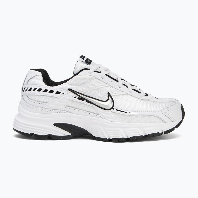 Nike Initiator women's shoes white/white/black/metallic silver 2