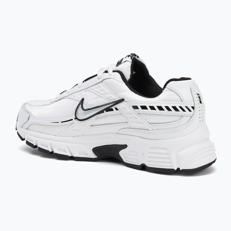 Nike Initiator women's shoes white/white/black/metallic silver 3