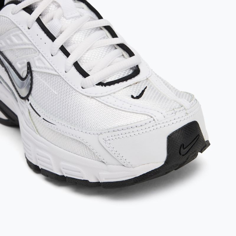 Nike Initiator women's shoes white/white/black/metallic silver 7