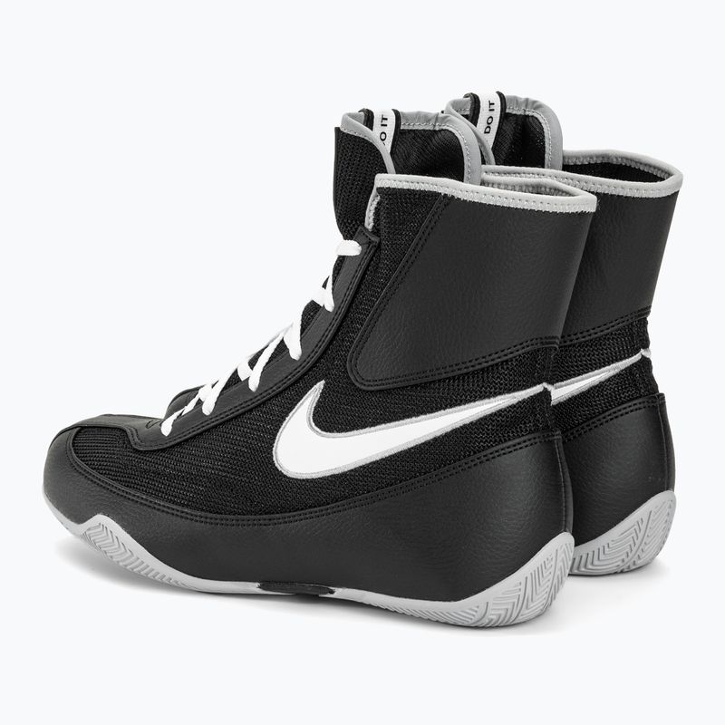 Nike Machomai 2 black/white wolf grey boxing shoes 3