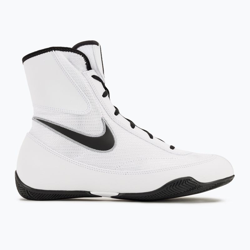 Nike Machomai 2 SE white/black/wolf grey boxing shoes 2