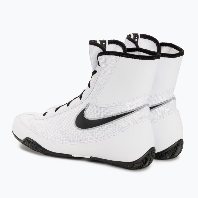 Nike Machomai 2 SE white/black/wolf grey boxing shoes 3