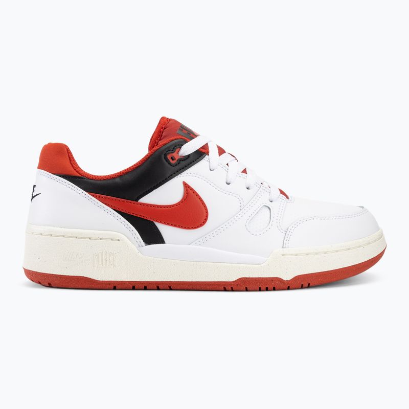Men's Nike Full Force Low white/black/team orange/polar shoes 2