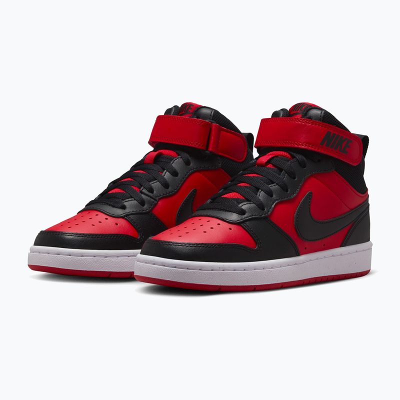 Shoes  Nike Court Borough Mid 2 university red/white/black 3