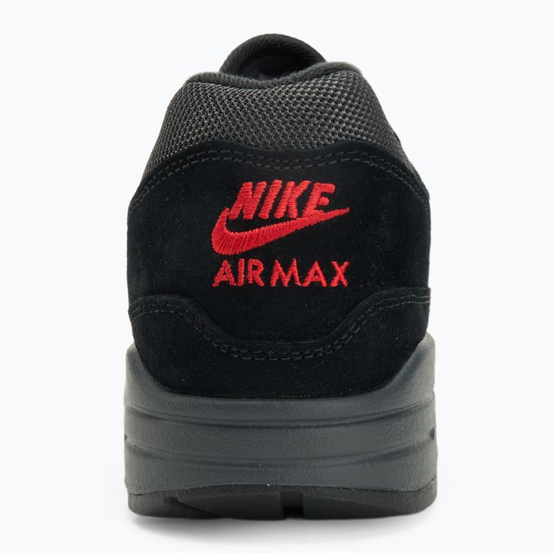 Men's shoes Nike Air Max 1 black/university red/anthracite 6