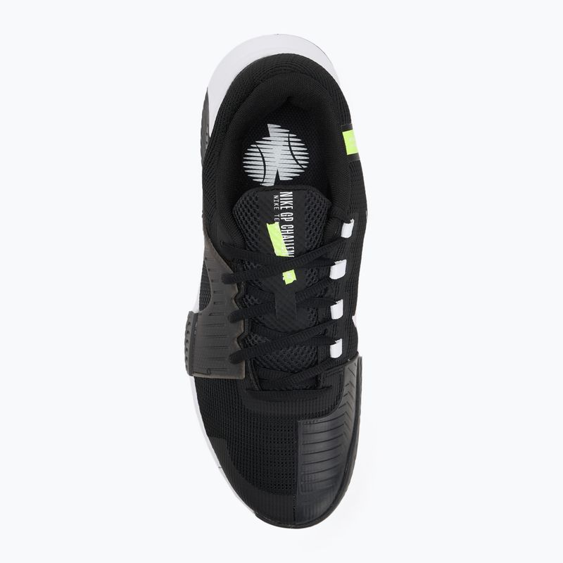 Men's tennis shoes Nike Zoom GP Challenge 1 black / white / black 5
