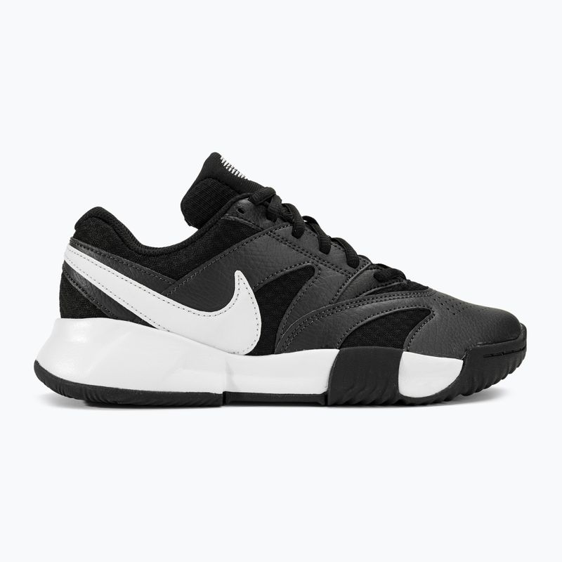 Women's tennis shoes Nike Court Lite 4 Clay black/white 2