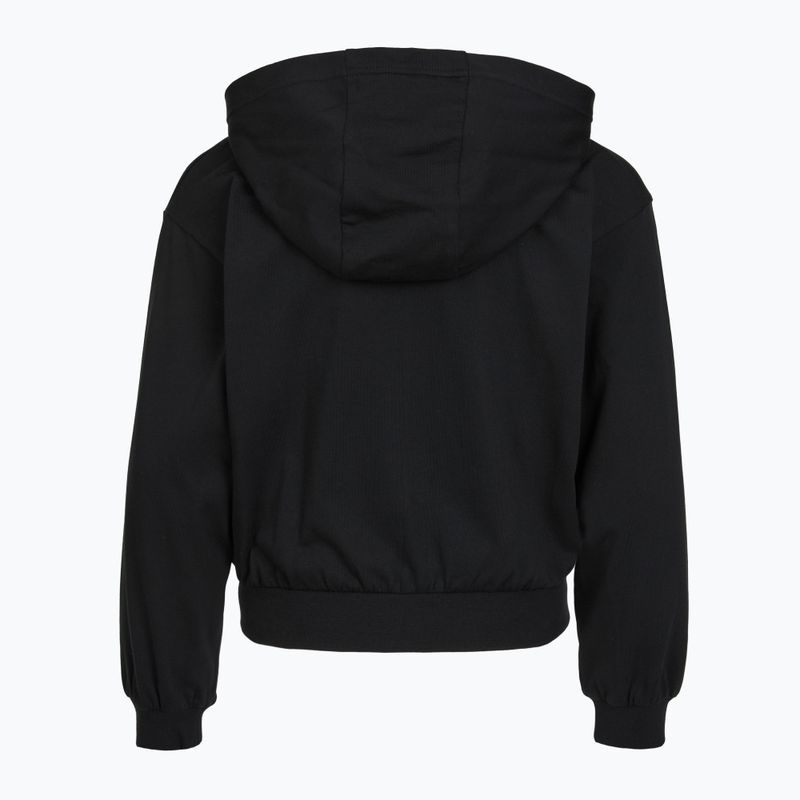 Children's sweatshirt Nike Sportswear Full Zip Hoodie black/flat pewter 8