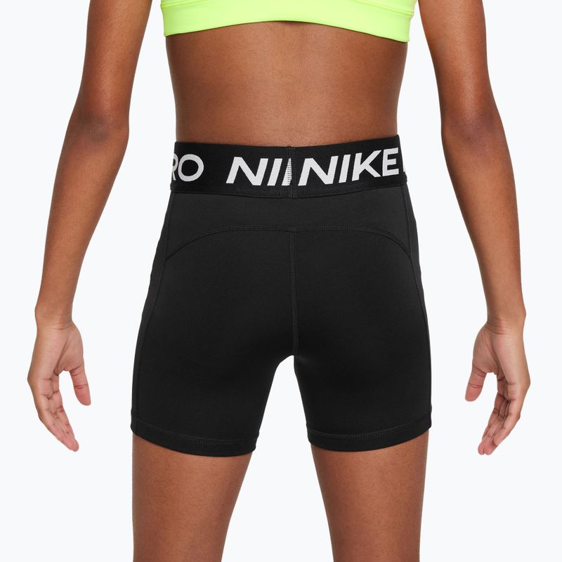 Children's shorts Nike Pro Leak Protection Period black/white 3