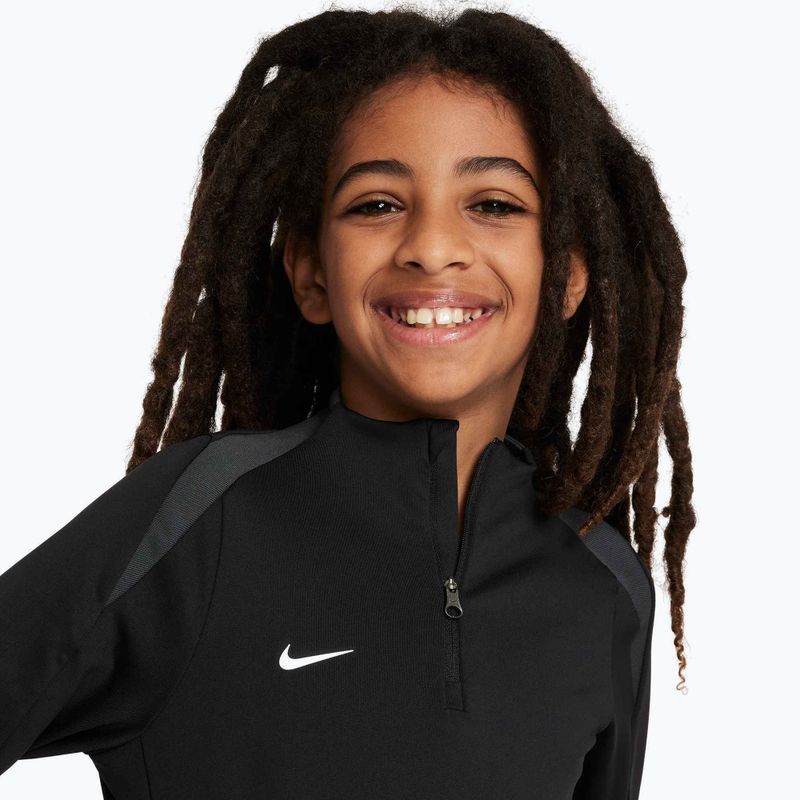 Children's football longsleeve Nike Dri-FIT Strike Jr black/black/anthracite/white 4