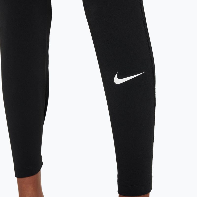 Children's leggings Nike Pro Dri-FIT black/black/white 6