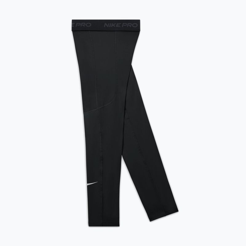 Children's leggings Nike Pro Dri-FIT black/black/white 8