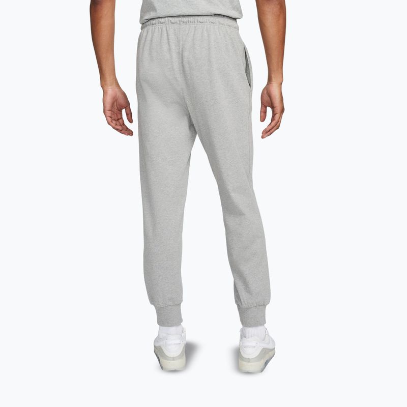 Men's trousers Nike Club Knit Jogger dark grey heather/white 3