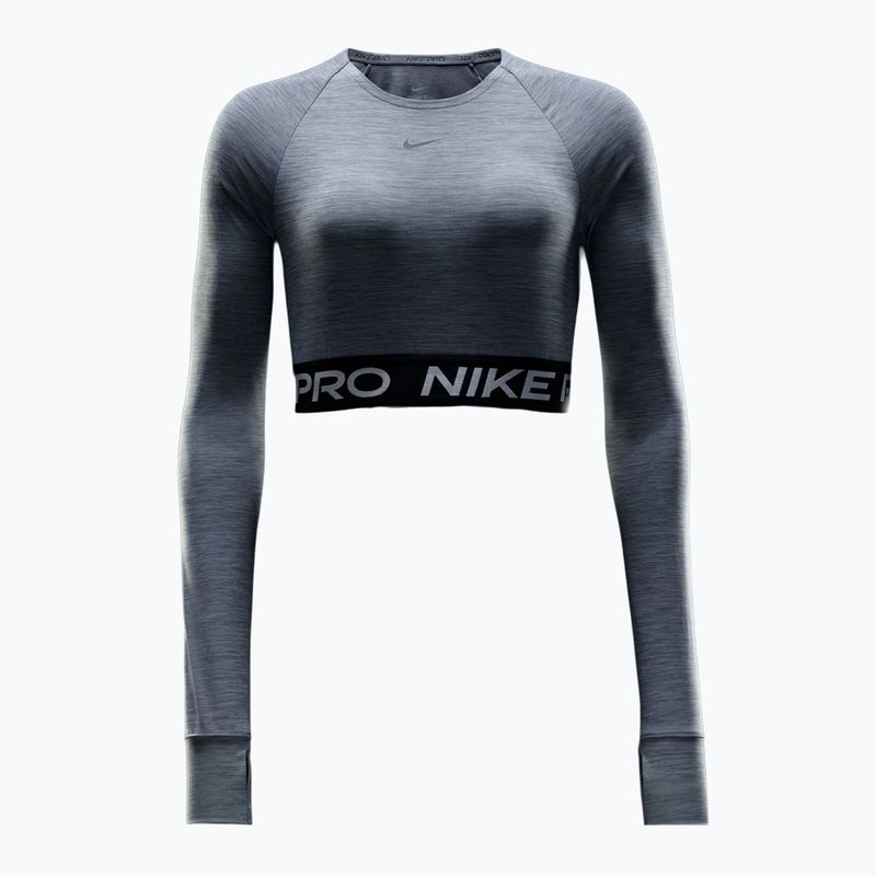 Women's training longsleeve top Nike Pro 365 Dri-Fit smoke grey/heather 7