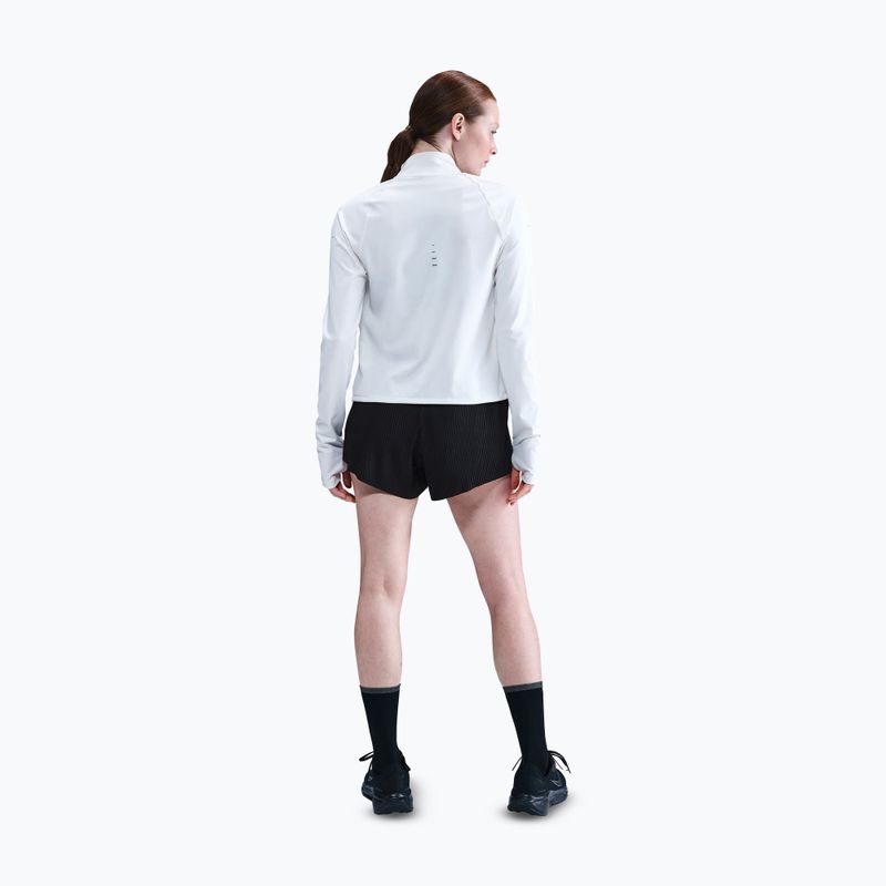 Women's running shorts Nike AeroSwift Dri-Fit ADV Mid-Rise 3" black/white 2