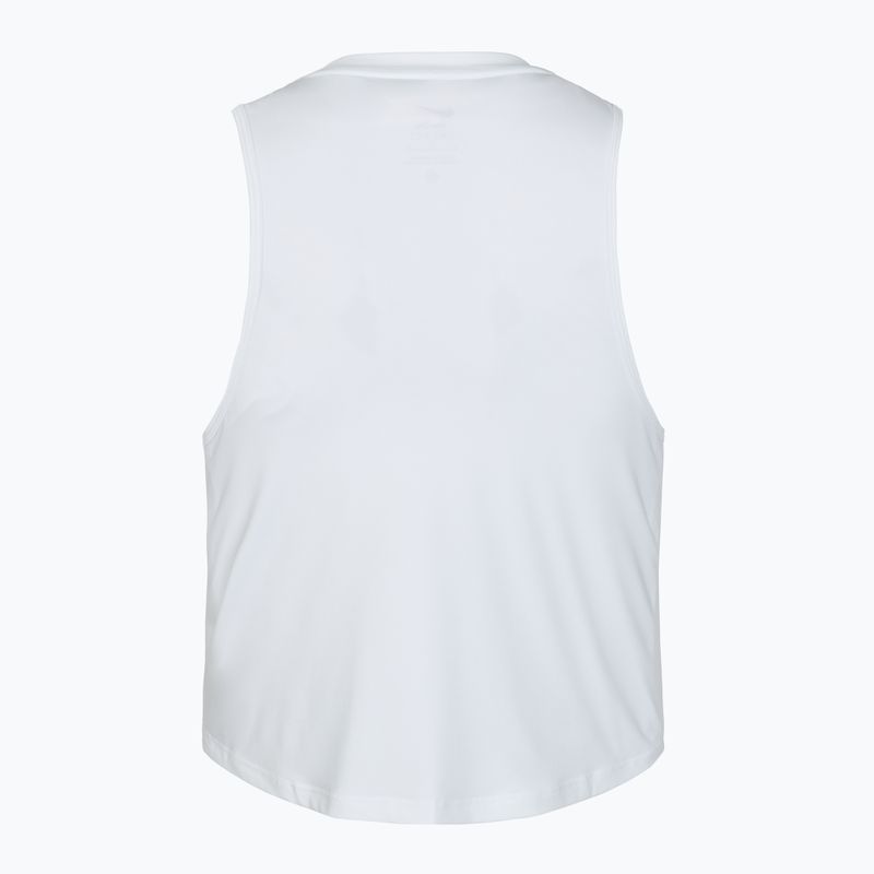Women's training top Nike One Classic Dri-Fit Cropped Tank white 7