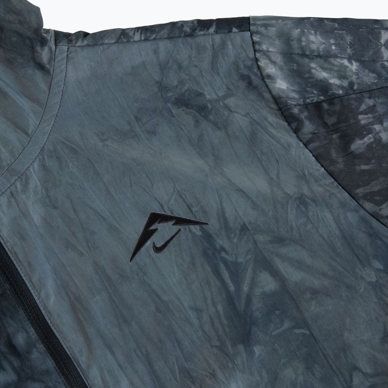 Women's running jacket Nike Trial Repel black/black 4