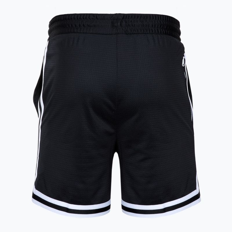 Men's basketball shorts Nike DNA Dri-Fit 6" black/white/white 2
