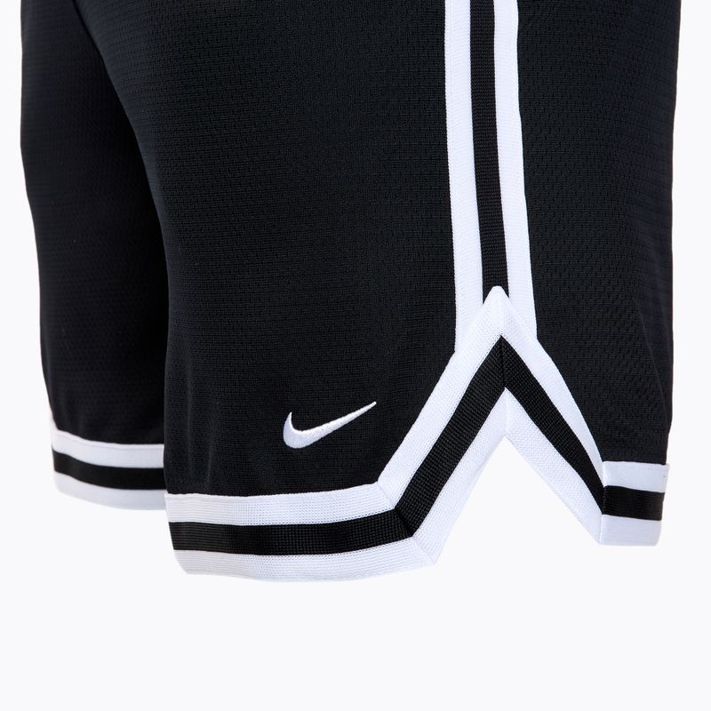 Men's basketball shorts Nike DNA Dri-Fit 6" black/white/white 3