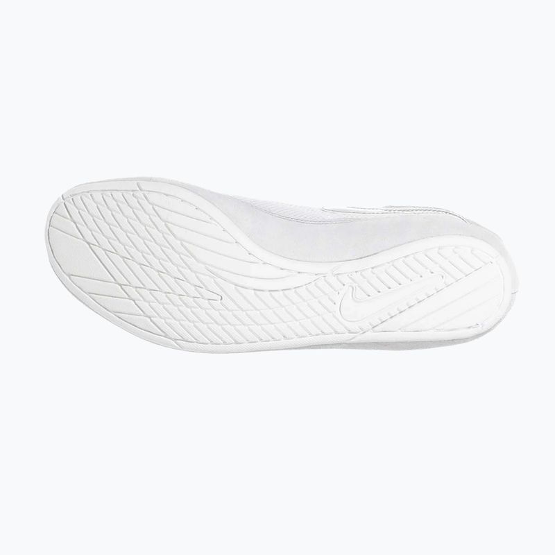 Nike Speedsweep VII children's wrestling shoes white/metallic silver 10