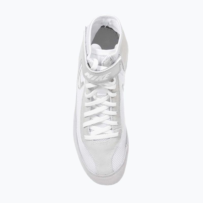Nike Speedsweep VII children's wrestling shoes white/metallic silver 11