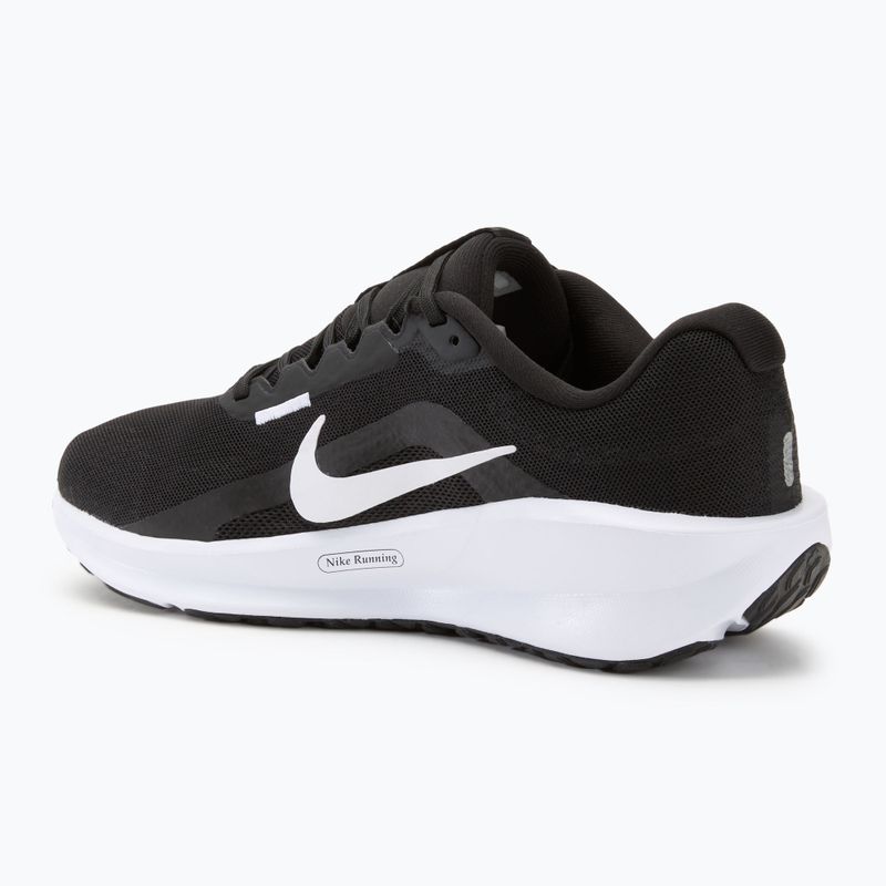 Men's running shoes Nike Downshifter 13 black/white 3