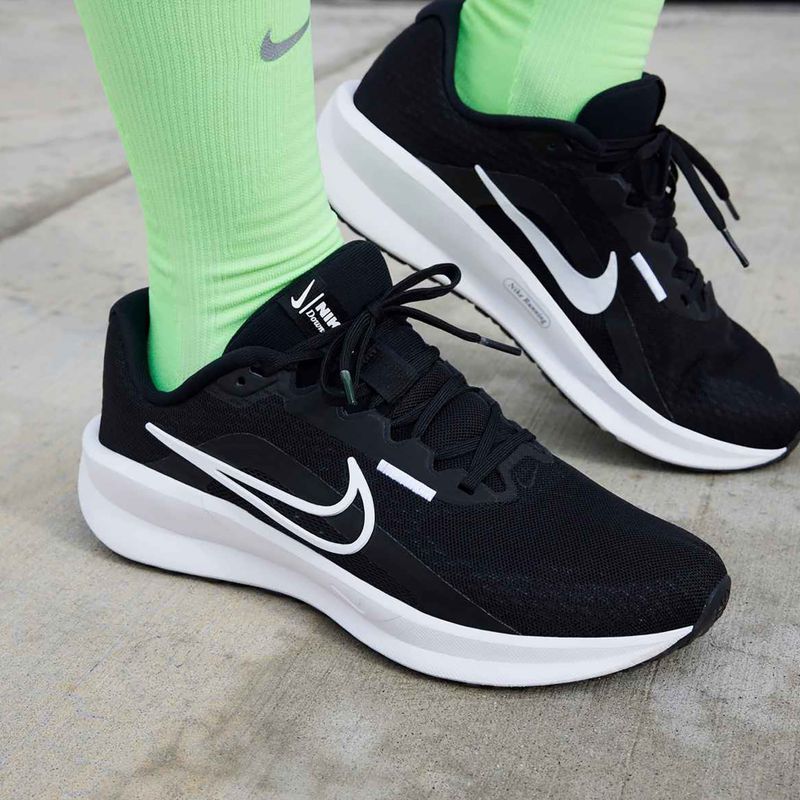 Women's running shoes Nike Downshifter 13 astronomy black / white / dark smoke grey 15