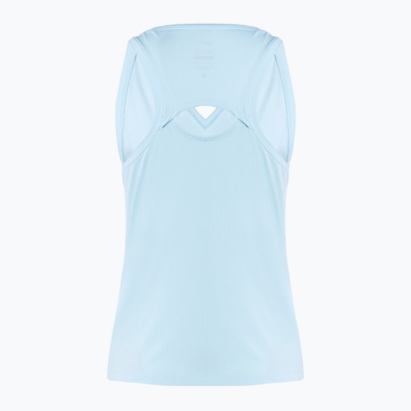 Women's tennis tank top Nike Court Dri-Fit Victory Tank glacier blue/black 2