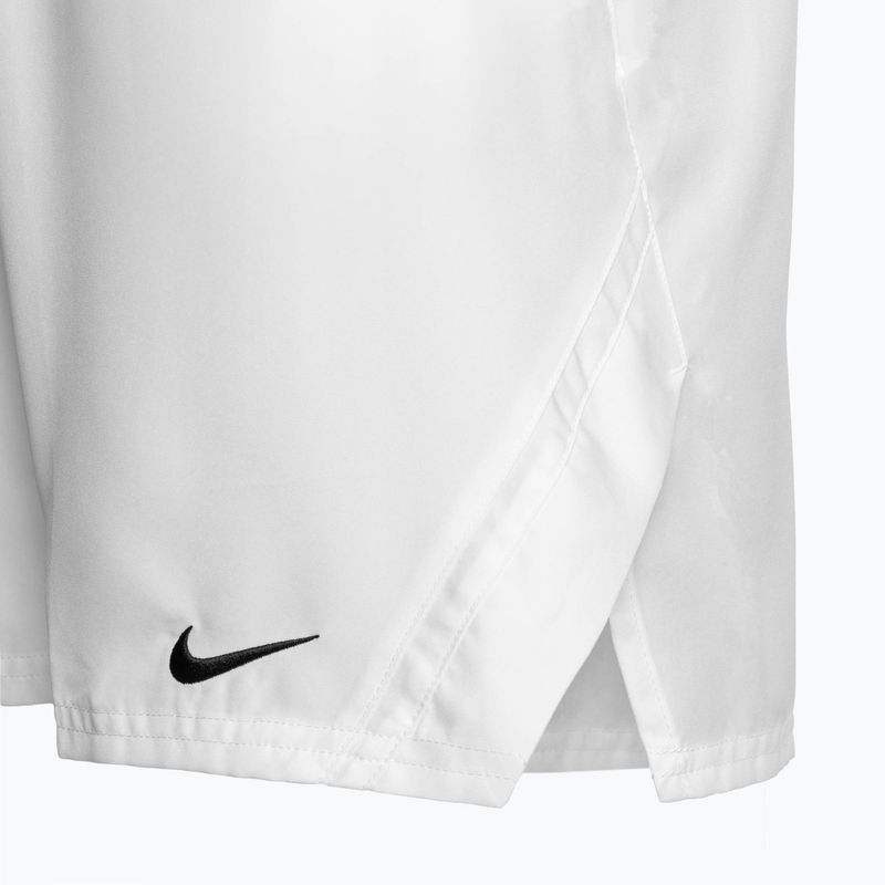 Men's Nike Court Dri-Fit Victory 9" tennis shorts white/black 3