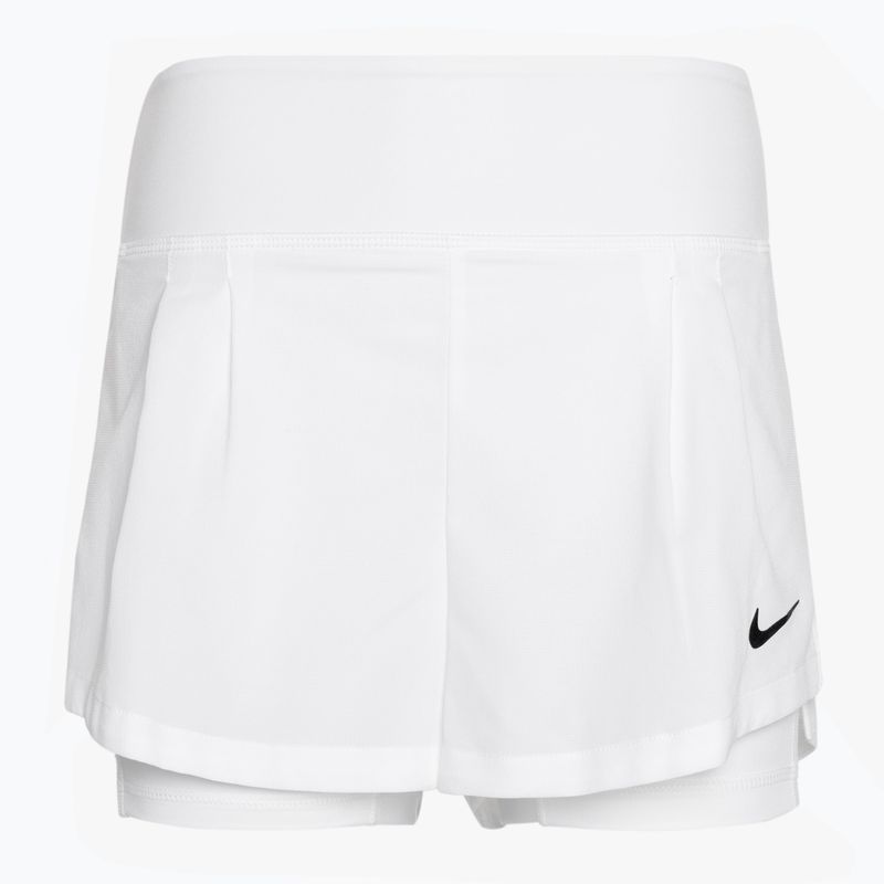 Nike Court Dri-Fit Advantage women's tennis shorts white/white/black