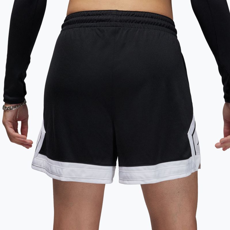Women's basketball shorts Nike Jordan Sport Diamond 4" black/white/white/black 3