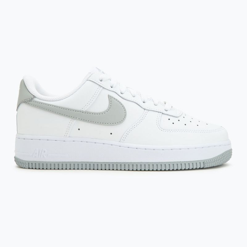 Men's shoes Nike Air Force 1 '07 white/white/light smoke grey 2